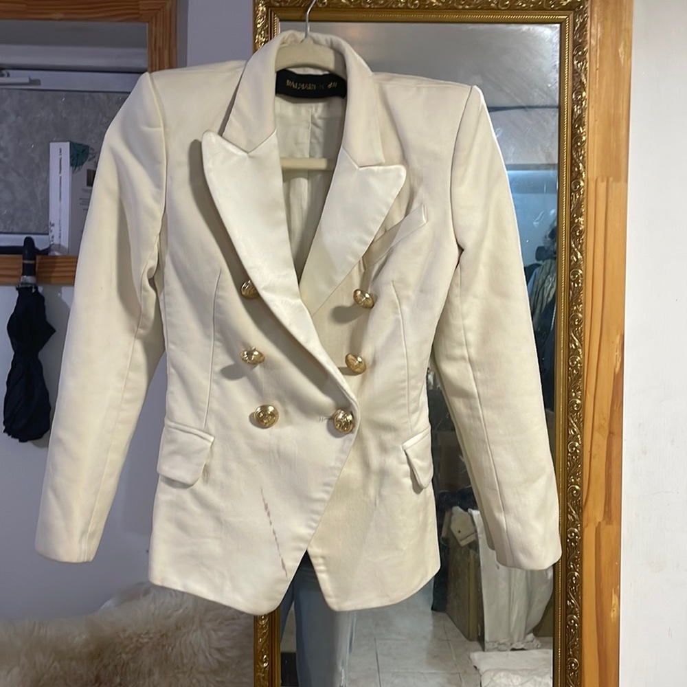 Balmain x hm blazer size xs small x 32